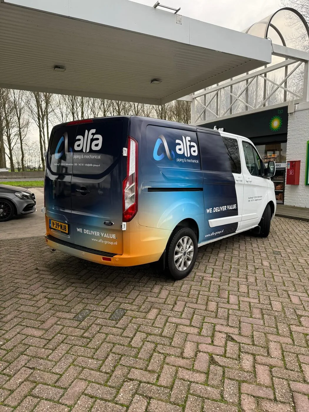 Carwrap — Ford Transit Custom