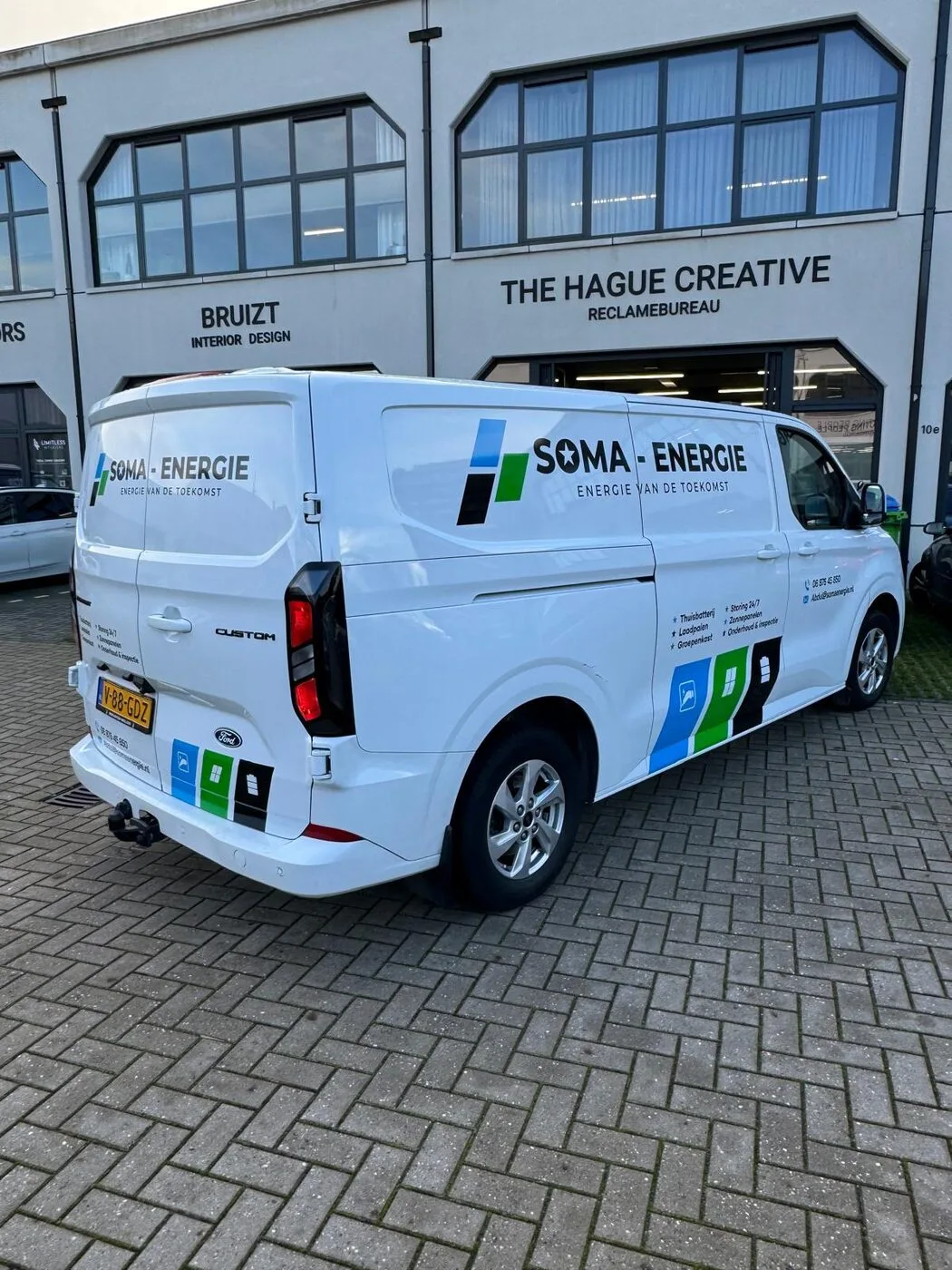 Groot pakket — Ford Transit Custom